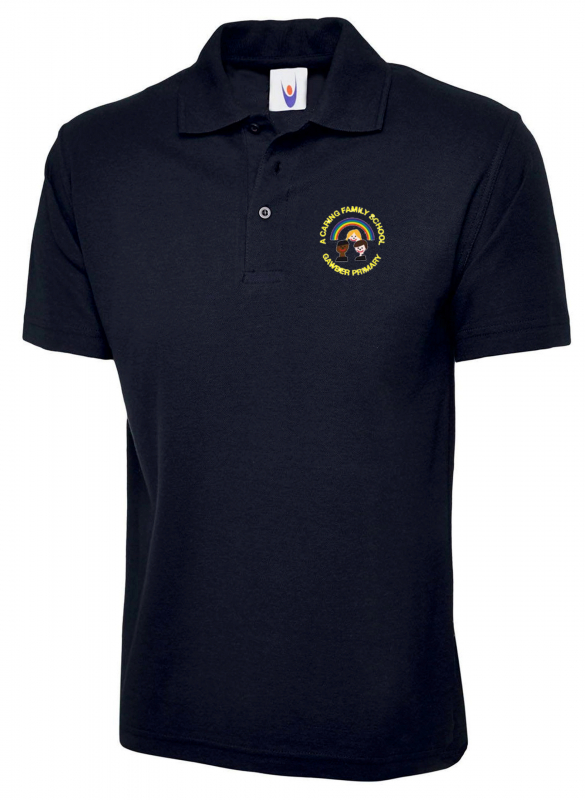 SCHOOL POLO SHIRT NAVY BLUE